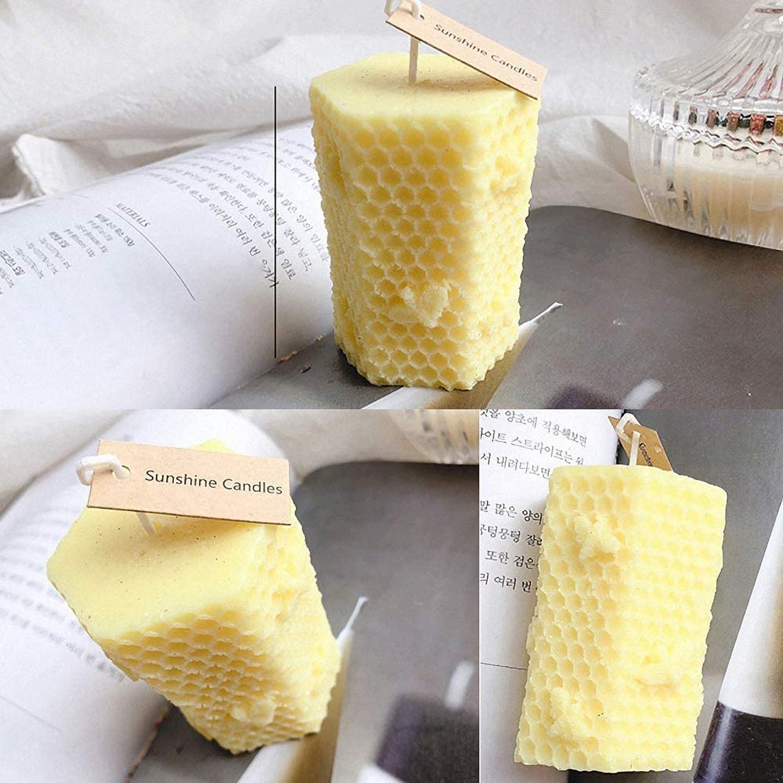 Bee Candle Molds Beehive Silicone Pillar Mold For Etsy