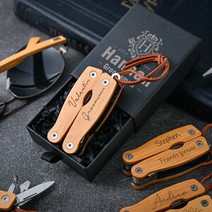 Multifunctional tool pliers with durable construction and custom engraving, ideal groomsmen gift, Father's Day gift, groomsmen must-have