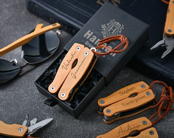 Multifunctional tool pliers with durable construction and custom engraving, ideal groomsmen gift, Father's Day gift, groomsmen must-have