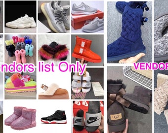 name brand shoe vendors