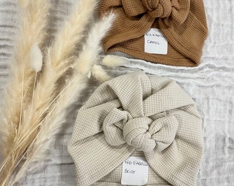 Handmade Baby Honeycomb Turban