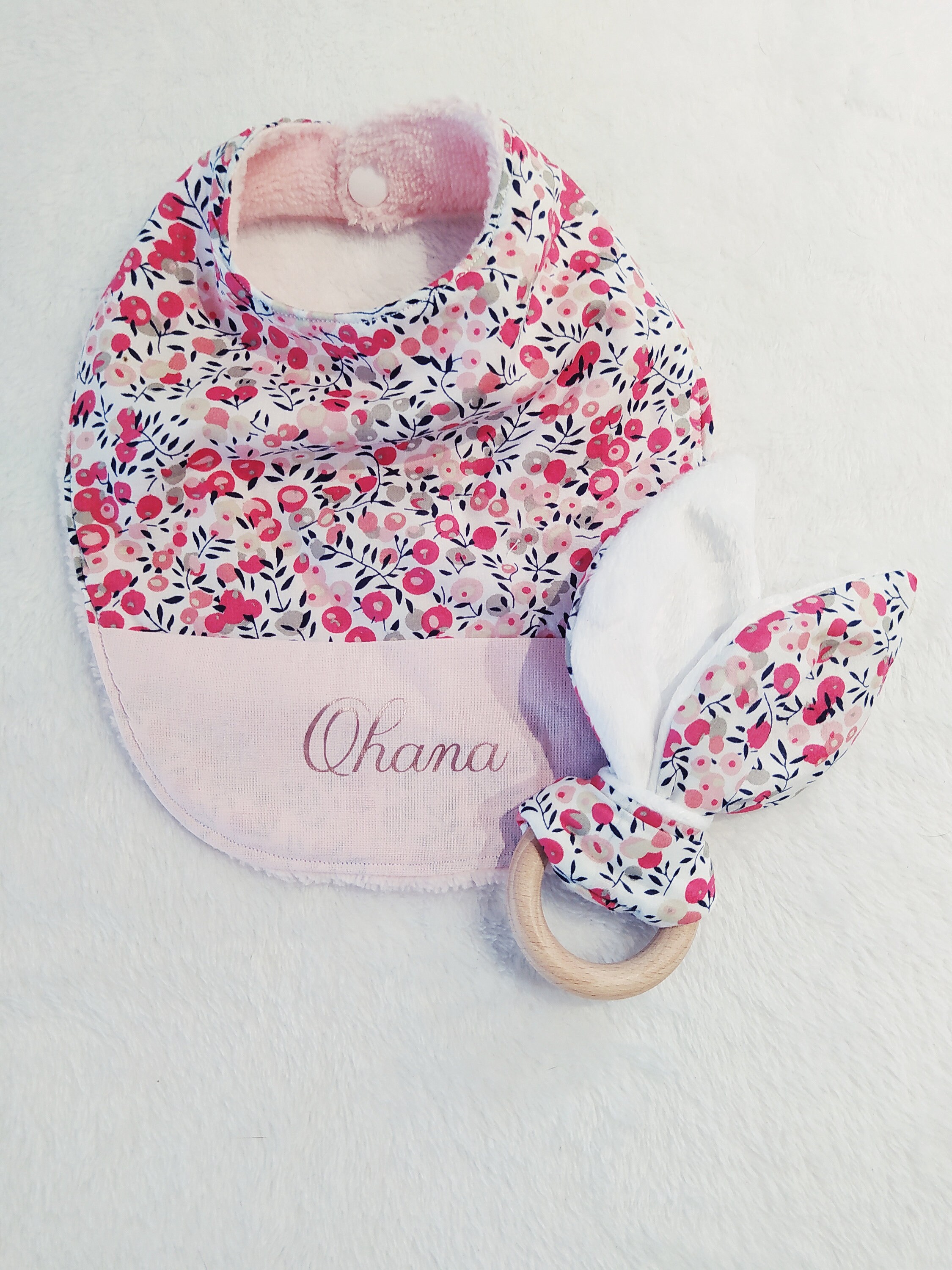 Bavoir Fait Main Personnalisé