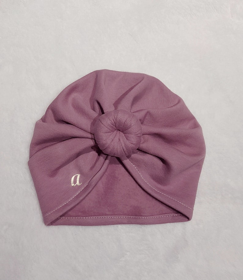 Turban chaud polaire à l'intérieur Vieux rose polaire