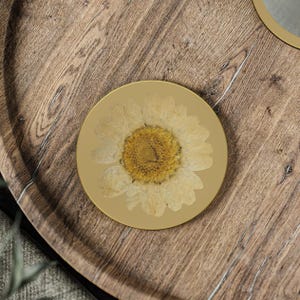 Classic Vintage Flower Coasters