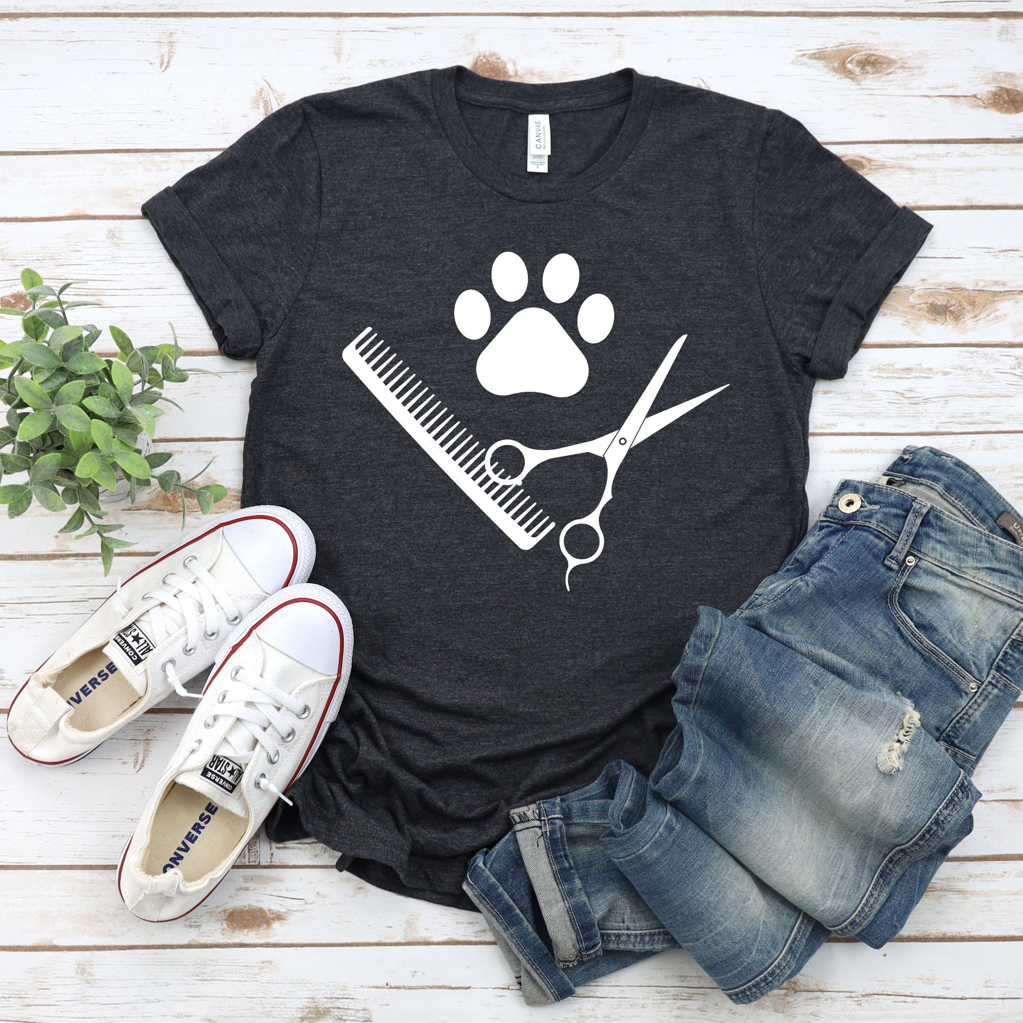 Pet Grooming Shirt Pet Lover Shirt Love Dog Grooming Pup Etsy