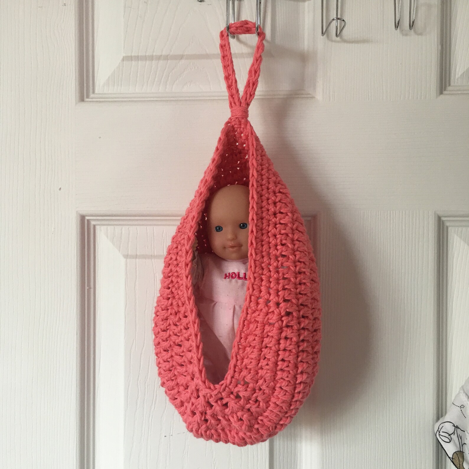 Handmade Knit Cocoon Hanging Basket/ Acrylic Yarn / Crochet Etsy