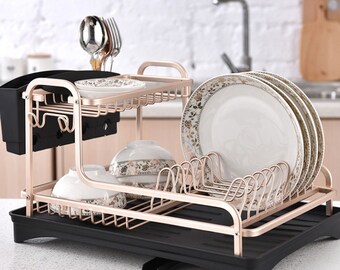 dish rack gold