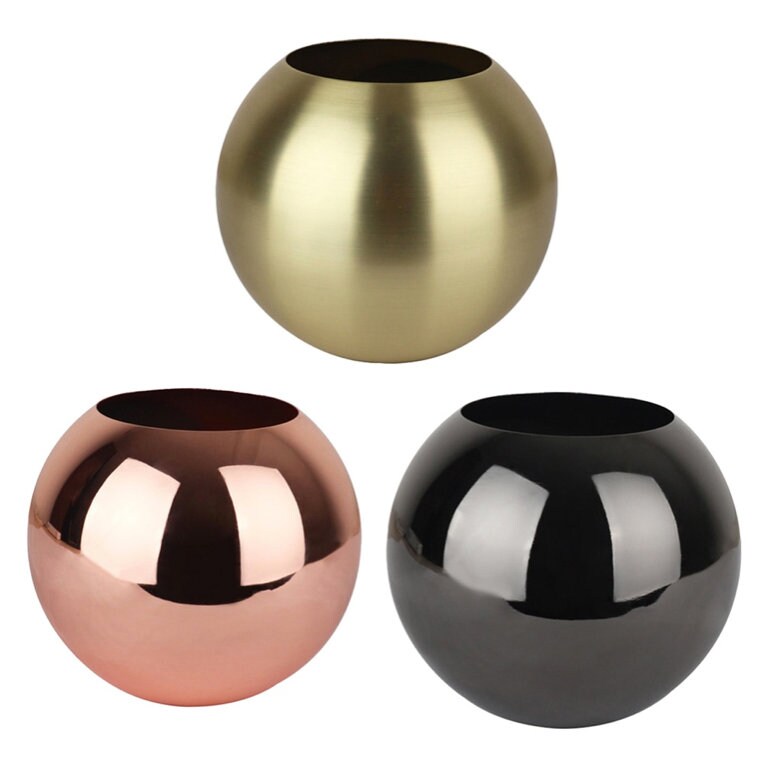 Stainless Steel Vase Unbreakable Metal Flower Vase Home Living Etsy