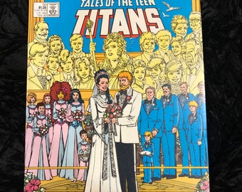 Anniversary 50th Issue Tales Of The Teen Titans #50