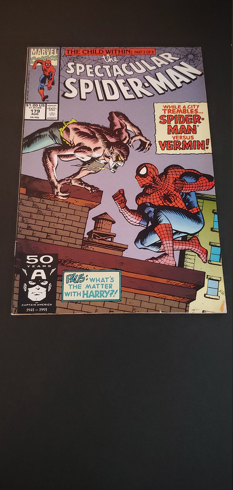 The Spectacular Spider-Man Spasm price #179 Today's only