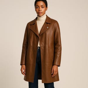 Jil Sander Leather Jacket - Etsy