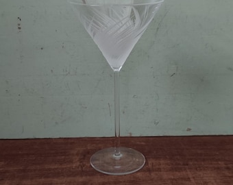 Salviati Piume Martini Glass