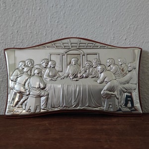 Italian Silver Last Supper - Etsy