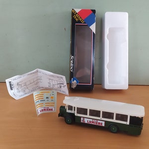Solido Renault TN 6C Bus 1934 Film Lumiere No Use / No Use Stickers