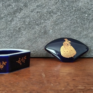 Limoges Castel Cobalt Blue Box
