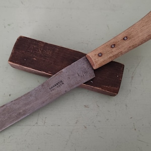 Garantie Solingen Carbon Steel German Butchers Knife 6.25” x 1” Blade