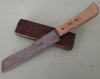 Garantie Solingen Carbon Steel German Butchers Knife 6.25” x 1” Blade