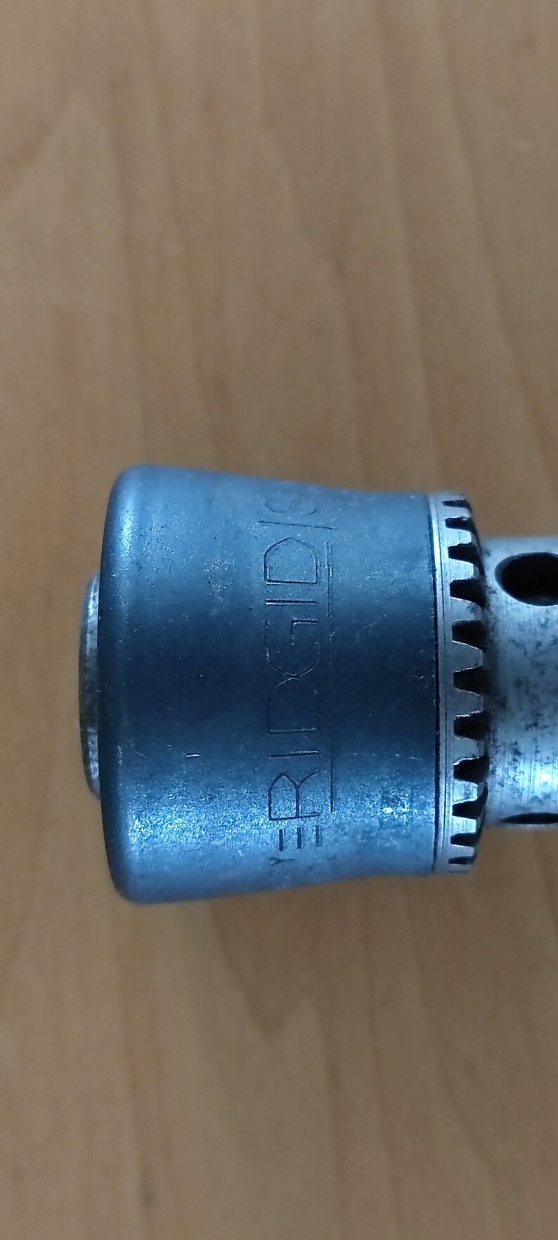 RIDGID Supreme Drill Chuck Head Model No. with Key .50 Capacity with .50 to 20 Thread image 2