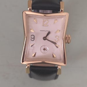 Hamilton Chatham Reissue Wristwatch Registered Edition Levenger Delray Beach Purchase