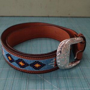 Tony lama beaded belts clearance