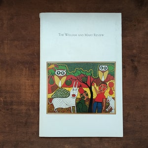 The William and Mary Review Spring 1988  Number 1, Volume No. 26