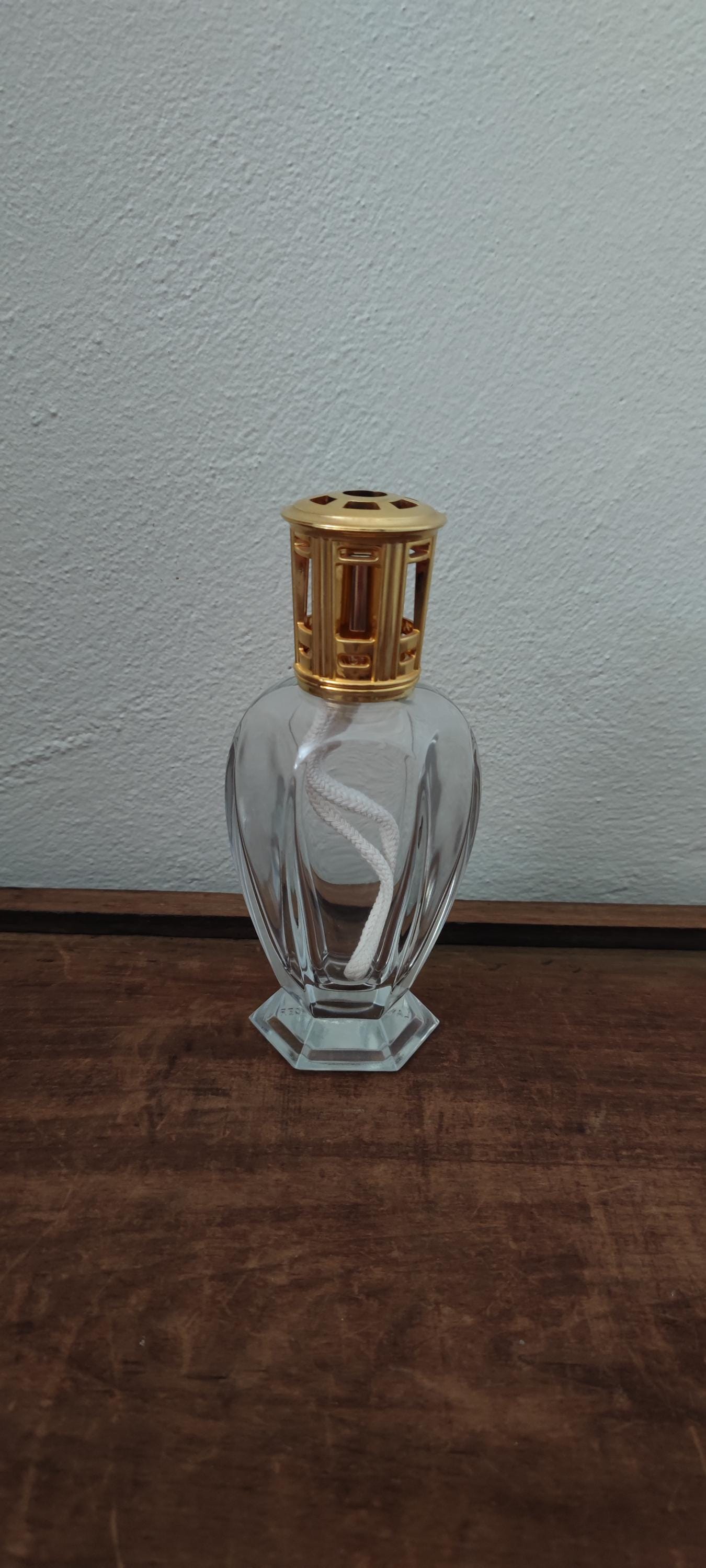 ancienne lampe BERGER PARIS NP Fragonard scène galante
