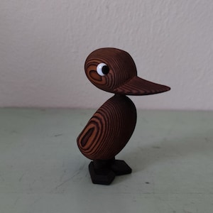 Simulazione del design di Hans Bolling Duck di Otagiri del Giappone Cryptomeria Wood Duck
