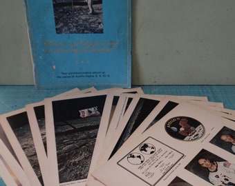 Official Nasa HC 69 Apollo 11 Photographs & 1969 Nasa