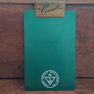 Vintage Engines W.J. Cornnell Co. Clip Board Legal Size