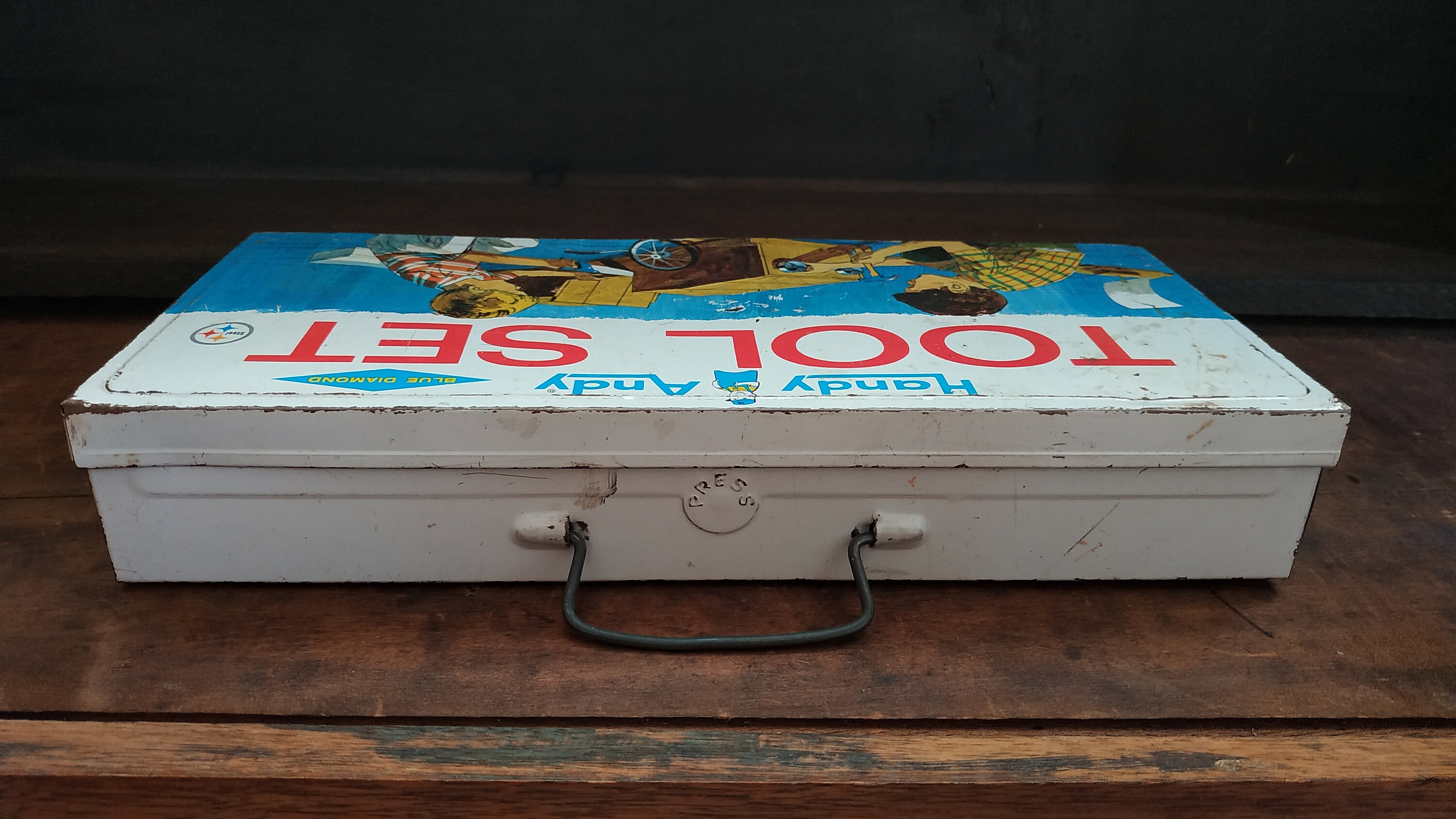 Handy Andy Tools Set Metal Box 1972 Box No. 12 - Etsy