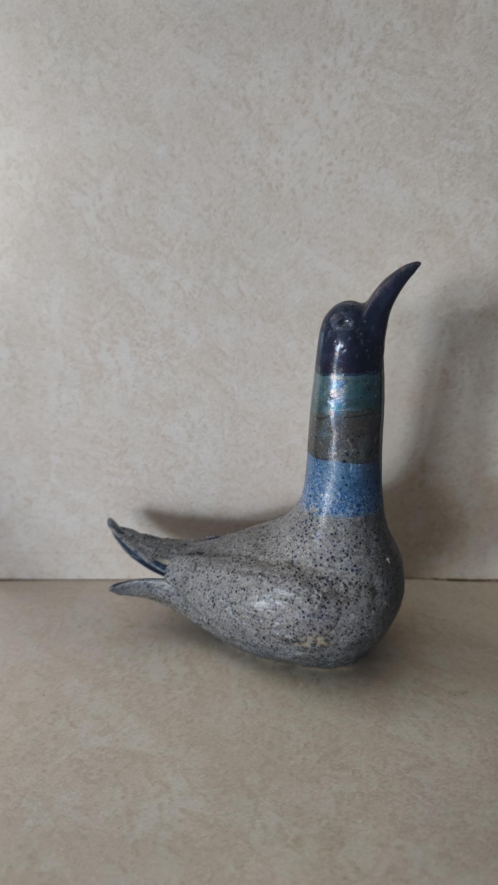 ヴィンテージ フィンランドのオイバ・トイッカ デザイン によるガラスの鳥の置物 ヴィンテージ】26 Juhlalintu／Anniversary Bird 1890-1990