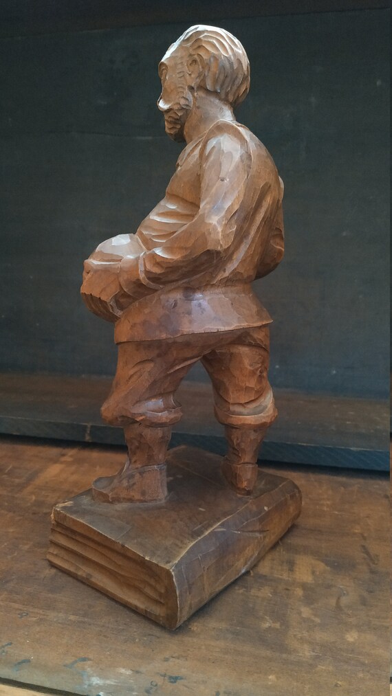 アンティーク ドン・キホーテ サンチョ・パンサ 木彫り彫刻 - Etsy 日本