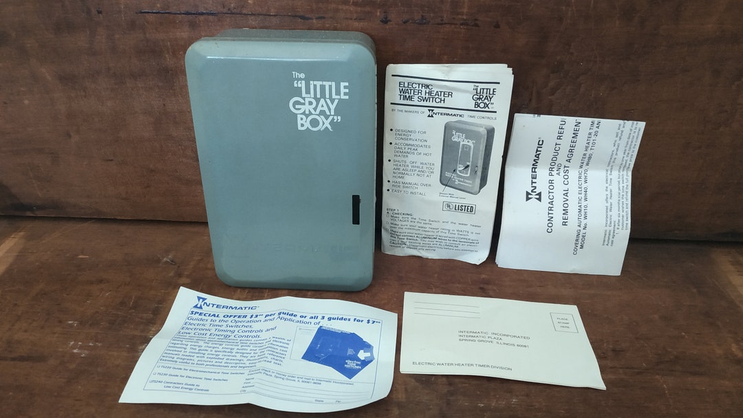 The Little Gray Box T10420 Water Heater Time Switch Etsy