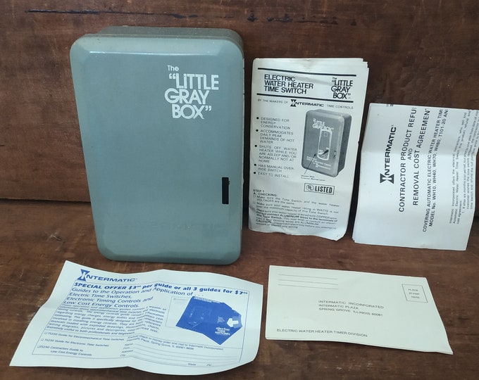 The Little Gray Box T10420 Water Heater Time Switch Etsy