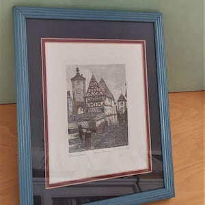 Rothenburg Tauber Ernst Geissendorfer Original Rendering