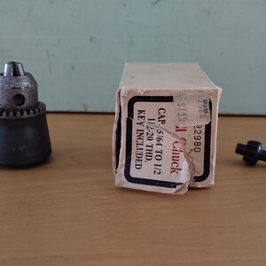 RIDGID Supreme Drill Chuck Head Model No. with Key .50 Capacity with .50 to 20 Thread image 8