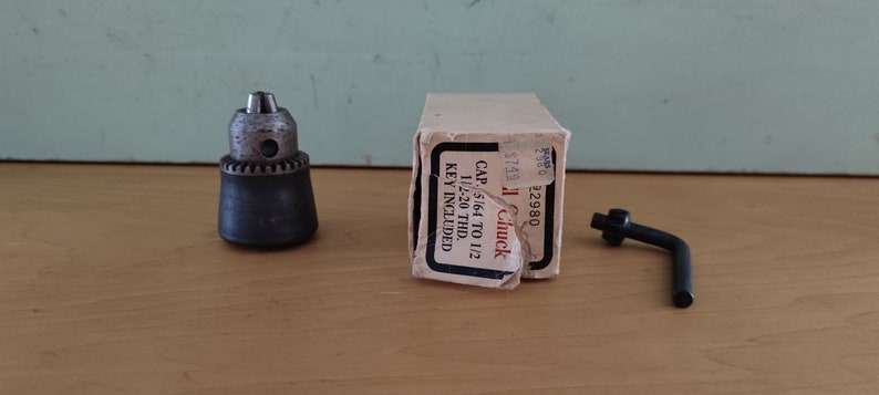 RIDGID Supreme Drill Chuck Head Model No. with Key .50 Capacity with .50 to 20 Thread image 8