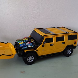 2003 Playmates Speedeez Hummer H2 Racing Track 20 Micro Cars