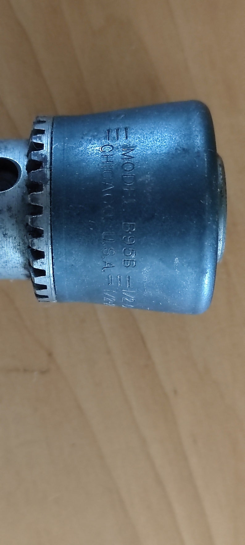 RIDGID Supreme Drill Chuck Head Model No. with Key .50 Capacity with .50 to 20 Thread image 4