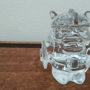 Sweden Reijmyre  Glasburk Viking Figure Heavy Paperweight for Kanthal Furnace Products