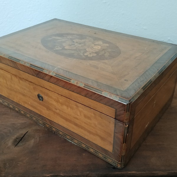 Antique Jewelry Box Etsy