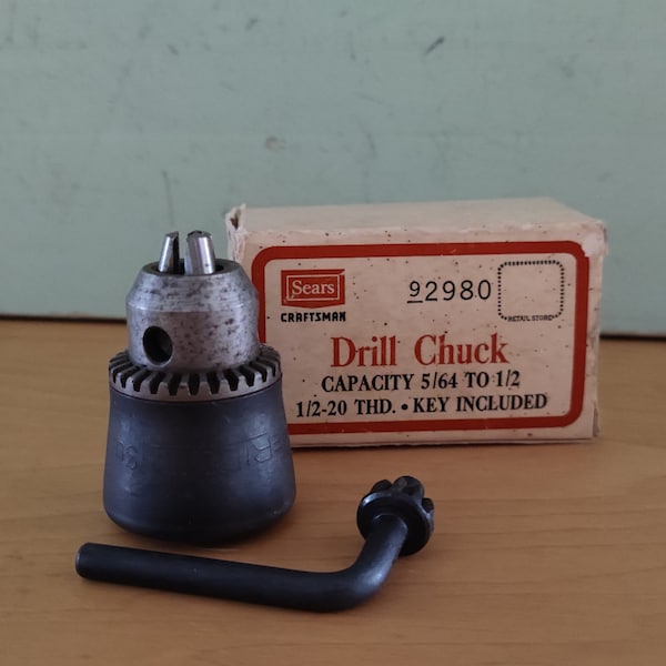 Drill Chuck Etsy