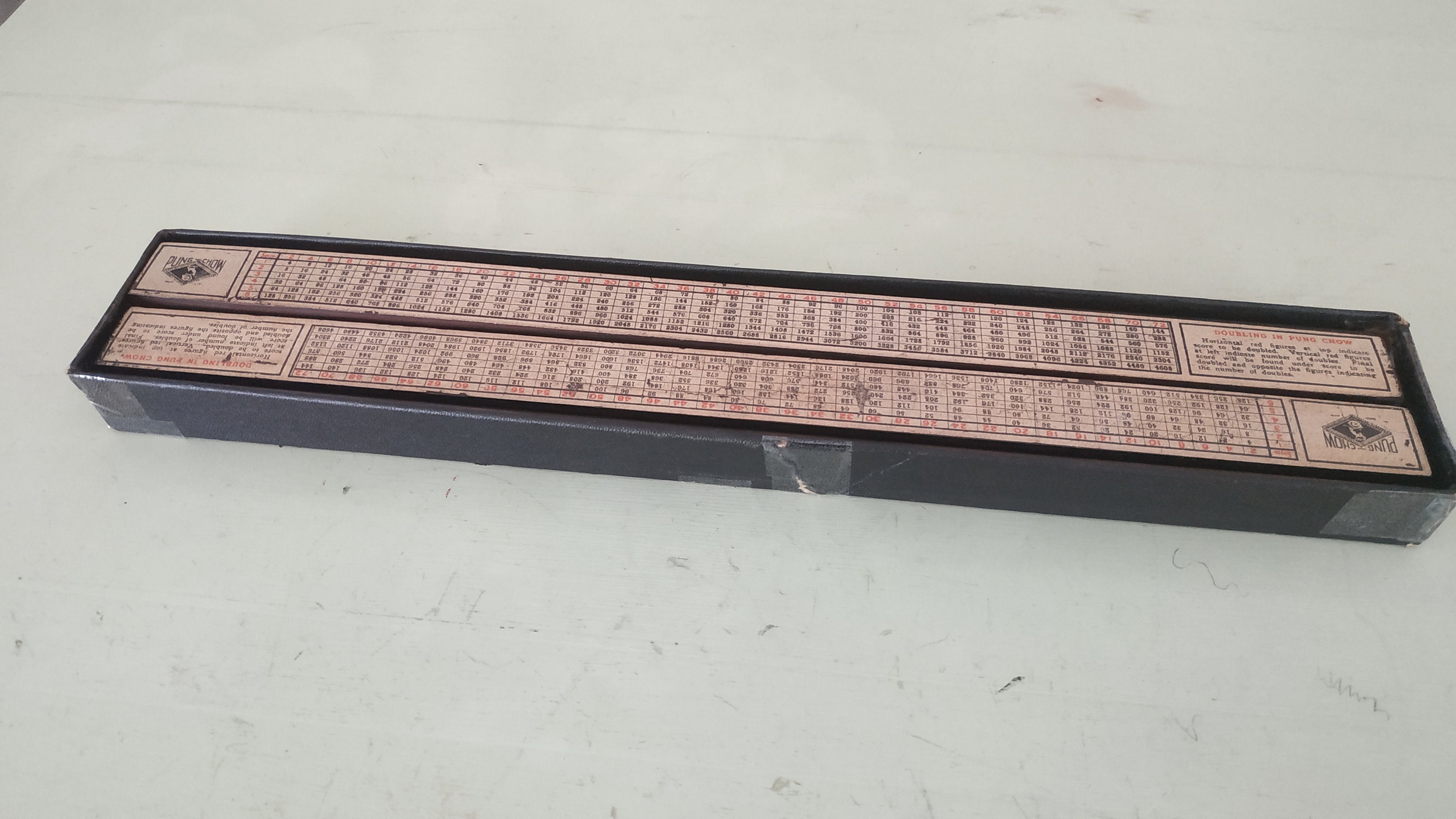 Vintage Mah Jong Pung Chow Game Tiles Rack From 1920’s. Dark Walnut ...