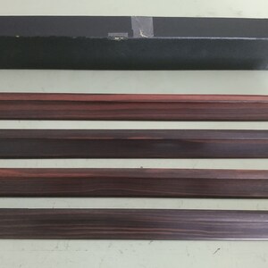 Vintage Mah Jong Pung Chow Game Tiles Rack from 1920’s. Dark Walnut. Mah Jongg image 2