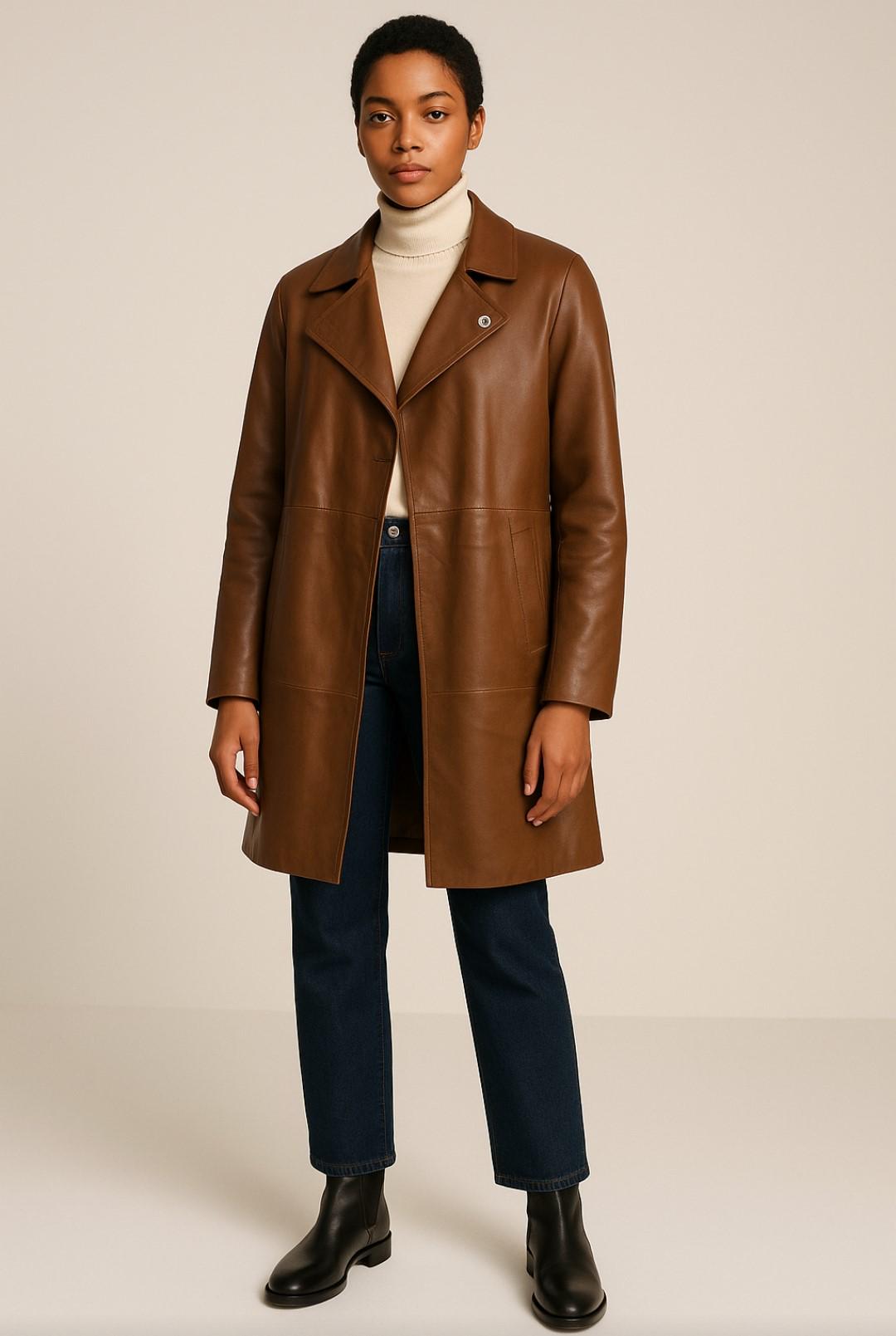 ジャケット・アウター 90s jil sander real leather coat Jil Sander brown leather jacket 38 | eBay