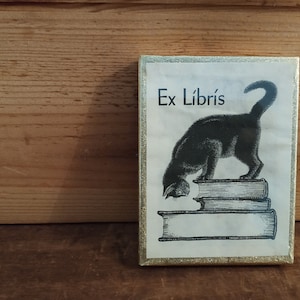 Book Nerd Gift Ex Libris Emboss From the Library of Book Belongs