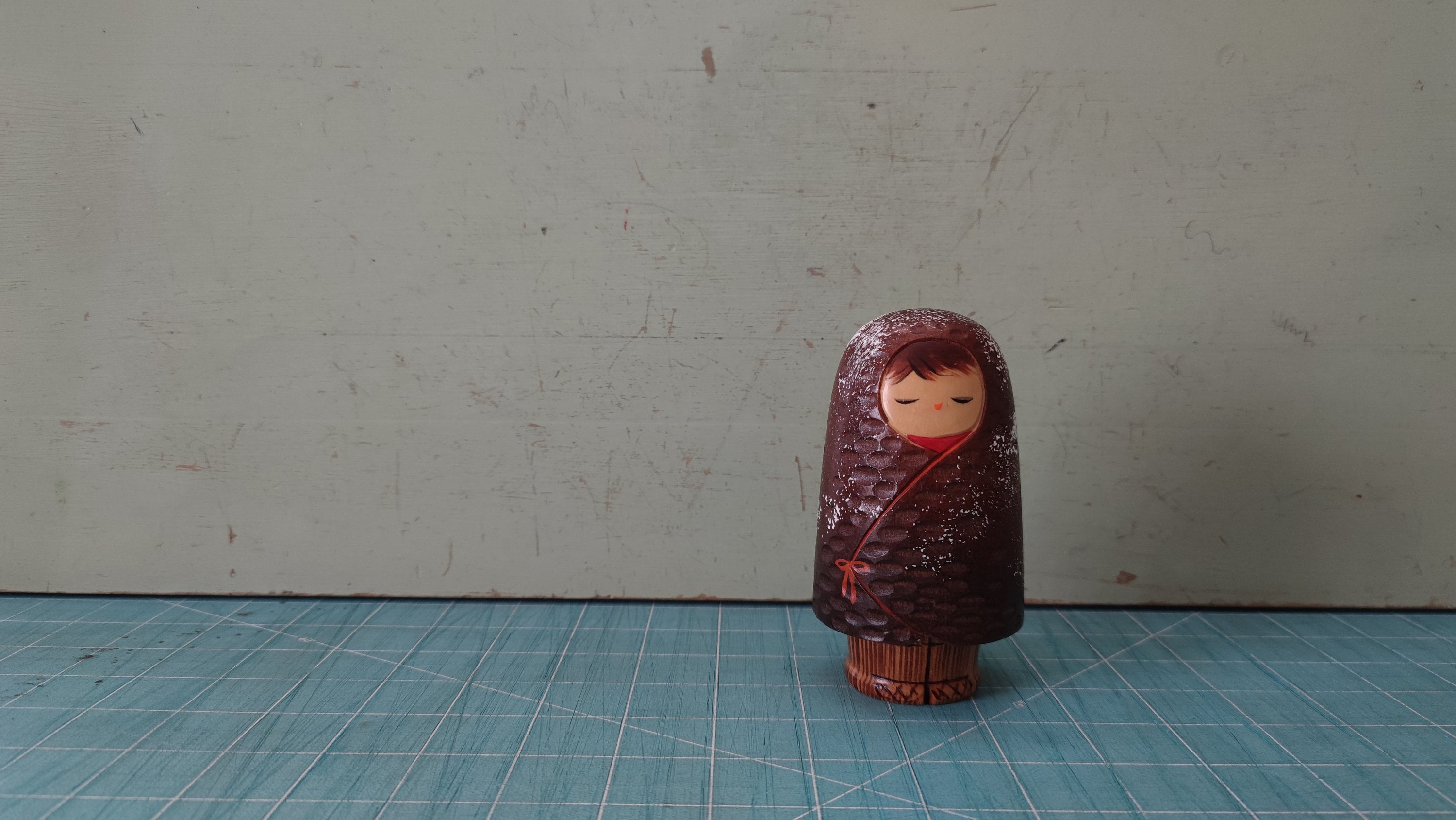 青木涼香 冬を旅するこけし - Etsy 日本