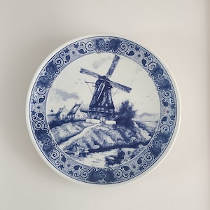Delft Blauw Maastricht Chemkefa Large Wall Plate