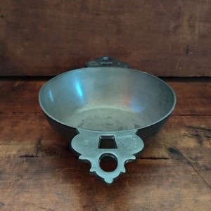 Zinn Porringer Schüssel Seltene Double Handel RC x MG Brasilien