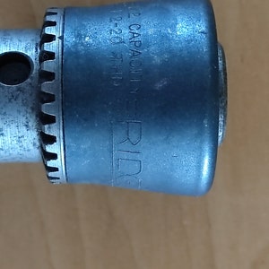 RIDGID Supreme Drill Chuck Head Model No. with Key .50 Capacity with .50 to 20 Thread image 6